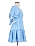 Shein 100% Polyester Blue Casual Dress Size 2 - photo 4