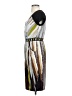 BCBGMAXAZRIA Graphic Gray Cocktail Dress Size S - photo 5