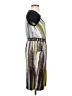 BCBGMAXAZRIA Graphic Gray Cocktail Dress Size S - photo 4