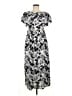 Chelsea28 100% Polyester Silver Casual Dress Size 6 - photo 1