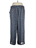 Max Studio 100% Polyester Print Blue Casual Pants Size 36 waist (estimated) - photo 2