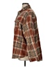 Umgee 100% Polyester Plaid Brown Long Sleeve Blouse Size XL - photo 5