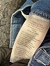 J.Crew Polka Dots Blue Jeans Size 27 waist - photo 7
