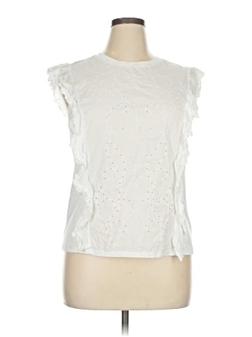 M&S Collection Sleeveless T-Shirt (view 1)