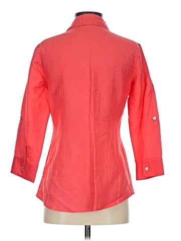 Appraisal 3/4 Sleeve Button-Down Shirt (view 2)