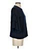 Violet & Claire 100% Polyester Blue 3/4 Sleeve Top Size S - photo 4