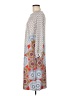 Chico's Print Gray Casual Dress Size Med (1) - photo 5