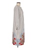 Chico's Print Gray Casual Dress Size Med (1) - photo 4