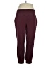 Women With Control Solid Burgundy Active Pants Size XL - photo 1