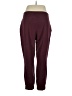 Women With Control Solid Burgundy Active Pants Size XL - photo 2