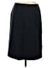 Escada 100% Virgin Wool Solid Black Wool Skirt Size EU 36 / US 6 - photo 2