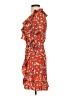 Topshop 100% Polyester Orange Casual Dress Size 2 - photo 5