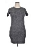 Superdry Solid Gray Casual Dress Size 12 - photo 1