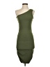 Unbranded Solid Green Cocktail Dress Size XS - photo 1