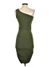 Unbranded Solid Green Cocktail Dress Size XS - photo 2