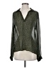 Paige Green Long Sleeve Blouse Size XS - photo 1