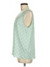 Unbranded 100% Polyester Green Sleeveless Blouse Size M (estimated) - photo 5