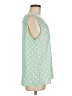 Unbranded 100% Polyester Green Sleeveless Blouse Size M (estimated) - photo 4