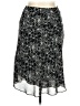 Covington 100% Polyester Paisley Black Casual Skirt Size 14 (petite) - photo 1