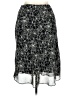 Covington 100% Polyester Paisley Black Casual Skirt Size 14 (petite) - photo 2