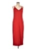Bailey 44 Solid Red Casual Dress Size L - photo 1