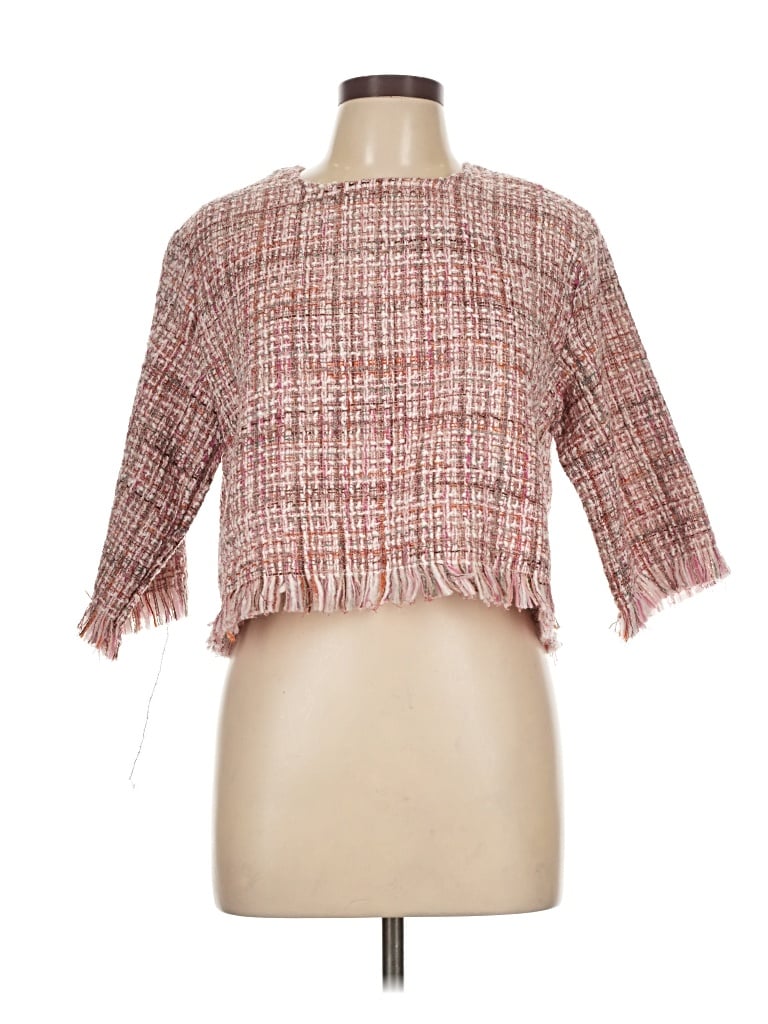 Zara Cardigan Sweater In Pink