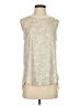 Athleta Silver Sleeveless T-Shirt Size S - photo 1