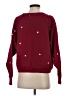 Universal Thread Stars Burgundy Pullover Sweater Size XS - photo 2