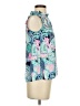 Lilly Pulitzer 100% Polyester Blue Sleeveless Blouse Size XXS - photo 4