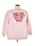 Torrid Pink Sweatshirt Size 3X Plus (3) - photo 1