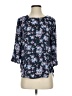 Pink Republic 100% Polyester Blue 3/4 Sleeve Blouse Size S - photo 1