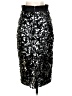 Milly 100% Polyester Black Formal Skirt Size 4 - photo 2