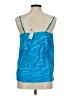River Island Blue Sleeveless Blouse Size 8 - photo 2