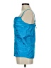 River Island Blue Sleeveless Blouse Size 8 - photo 5