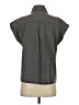 Unbranded Gray Sleeveless Button-Down Shirt Size S - photo 2