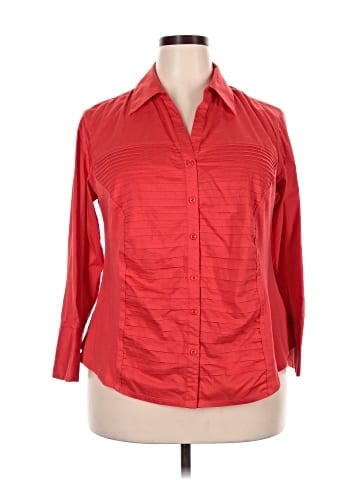 Zac & Rachel 3/4 Sleeve Button-Down Shirt (view 1)