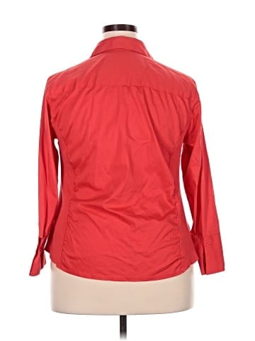 Zac & Rachel 3/4 Sleeve Button-Down Shirt (view 2)