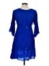 Cool Change 100% Rayon Blue Cocktail Dress Size M - photo 2