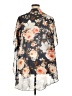 Emory Park 100% Polyester Blue Kimono Size 1X - photo 2