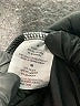 Apana Solid Black Gray Track Pants Size M - photo 7