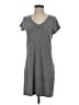 Gap Solid Gray Casual Dress Size S - photo 1