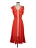 Moon River Orange Cocktail Dress Size S - photo 1