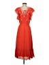 Moon River Orange Cocktail Dress Size S - photo 2