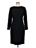 Ecaille Solid Black Cocktail Dress Size EU 40 / US 10 - photo 1