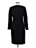 Ecaille Solid Black Cocktail Dress Size EU 40 / US 10 - photo 2