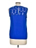 Brixon Ivy 100% Polyester Blue Sleeveless Blouse Size M - photo 2