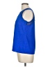 Brixon Ivy 100% Polyester Blue Sleeveless Blouse Size M - photo 5