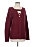 Dee Elly 100% Acrylic Burgundy Pullover Sweater Size S - photo 1
