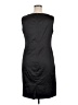 Anne Klein Solid Black Cocktail Dress Size 14 - photo 2