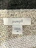 Purejill 100% Cotton Stripes Silver Pullover Sweater Size XS - photo 4